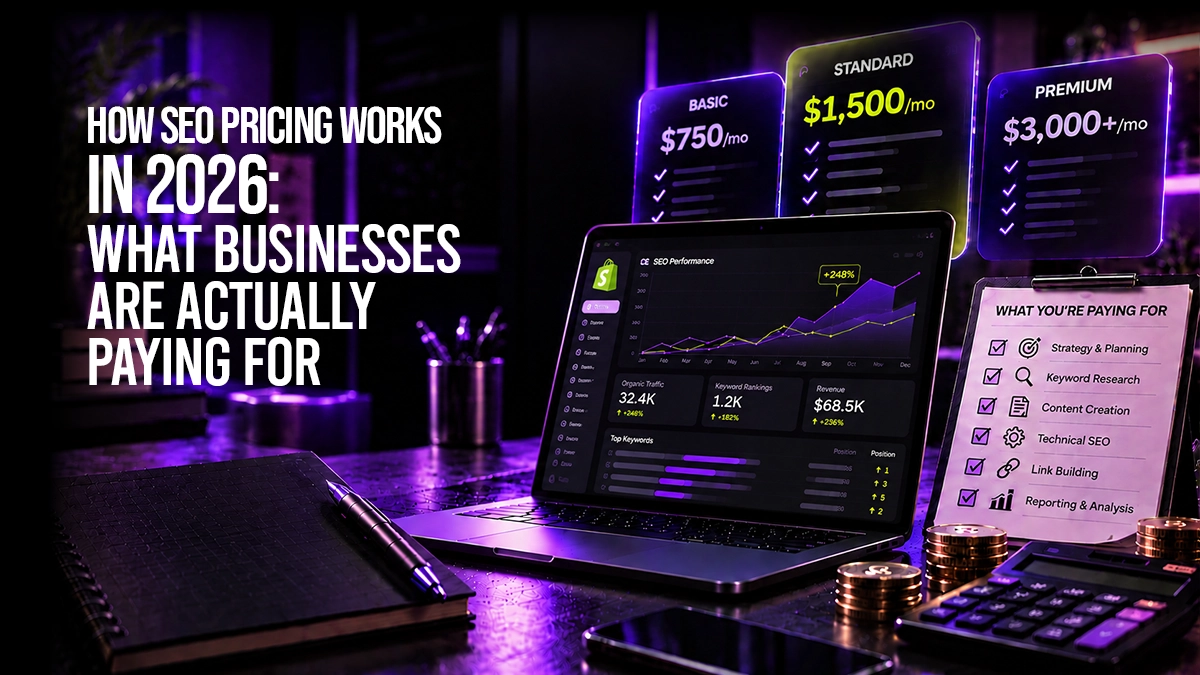 How SEO Pricing Works in 2026: What Businesses Are Actually Paying For | Synaryverse