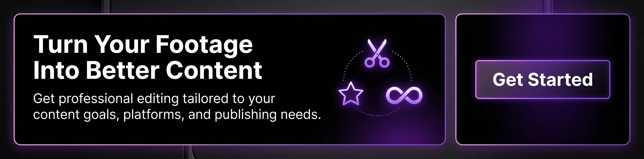 video editing services cta banner